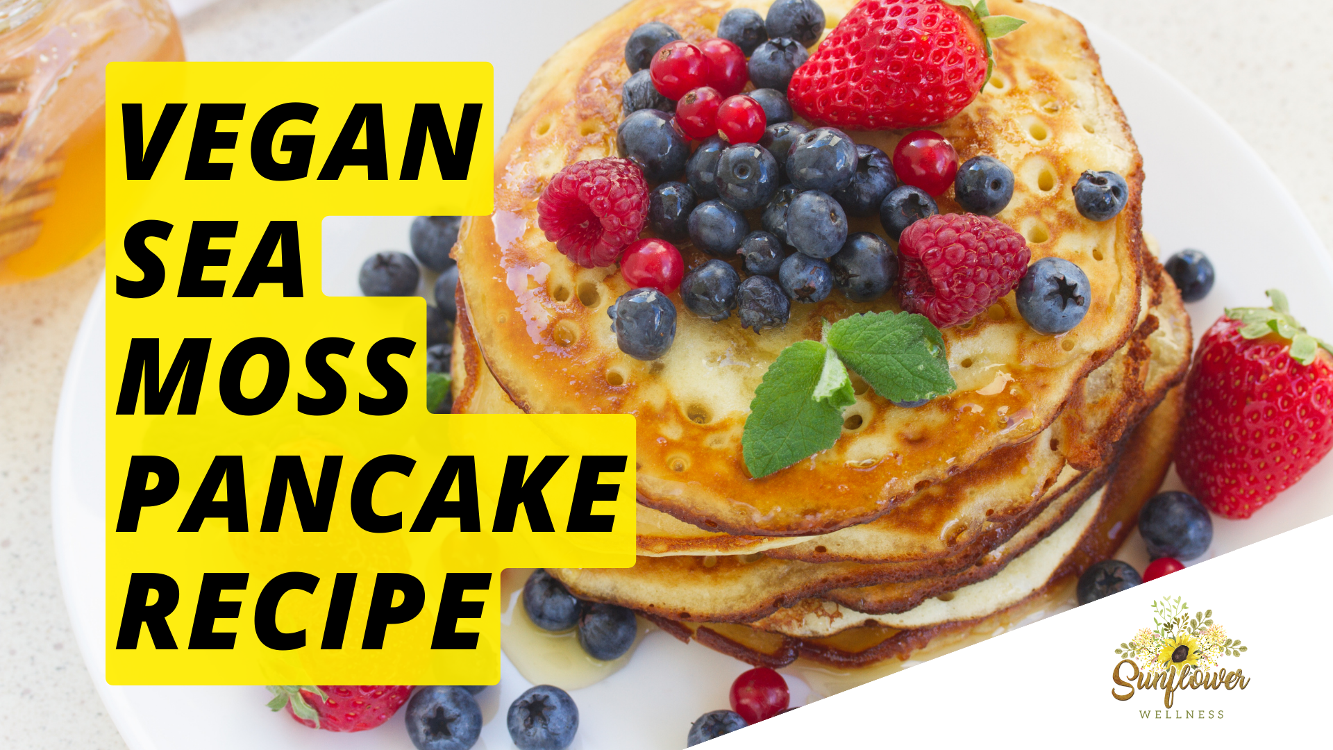 vegan sea moss pancake recipe made from raw sea moss benefits