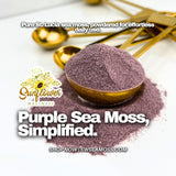 Purple Sea Moss Powder – Wildcrafted St. Lucia (Eucheuma Cottonii)