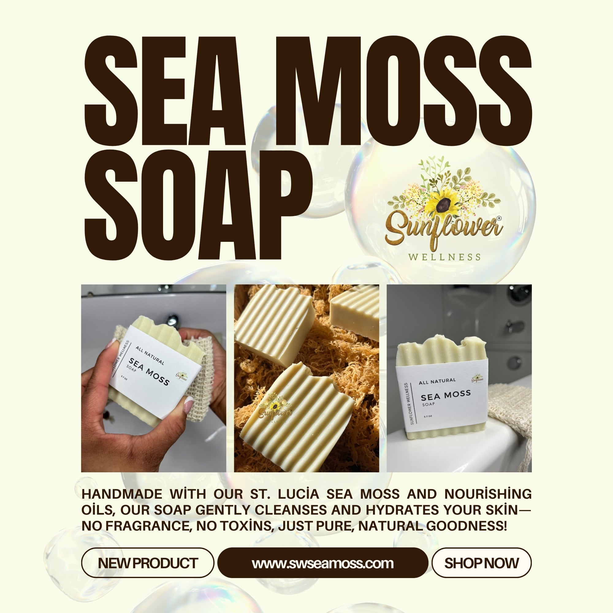 sea moss soap